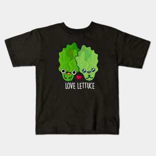 Love Lettuce Cute Veggie Pun Kids T-Shirt